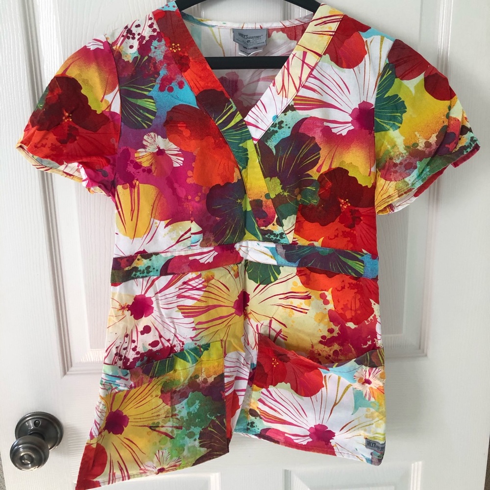 Greys Anatomy Scrub Top